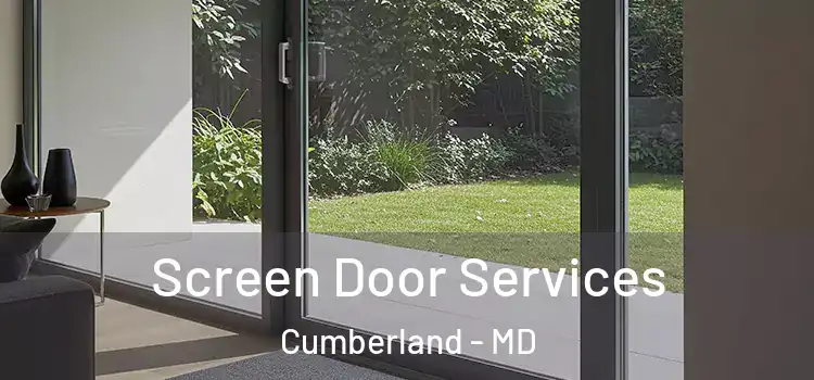 Screen Door Services Cumberland - MD